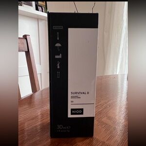 Niod Survival Zero antioxidant serum cream.